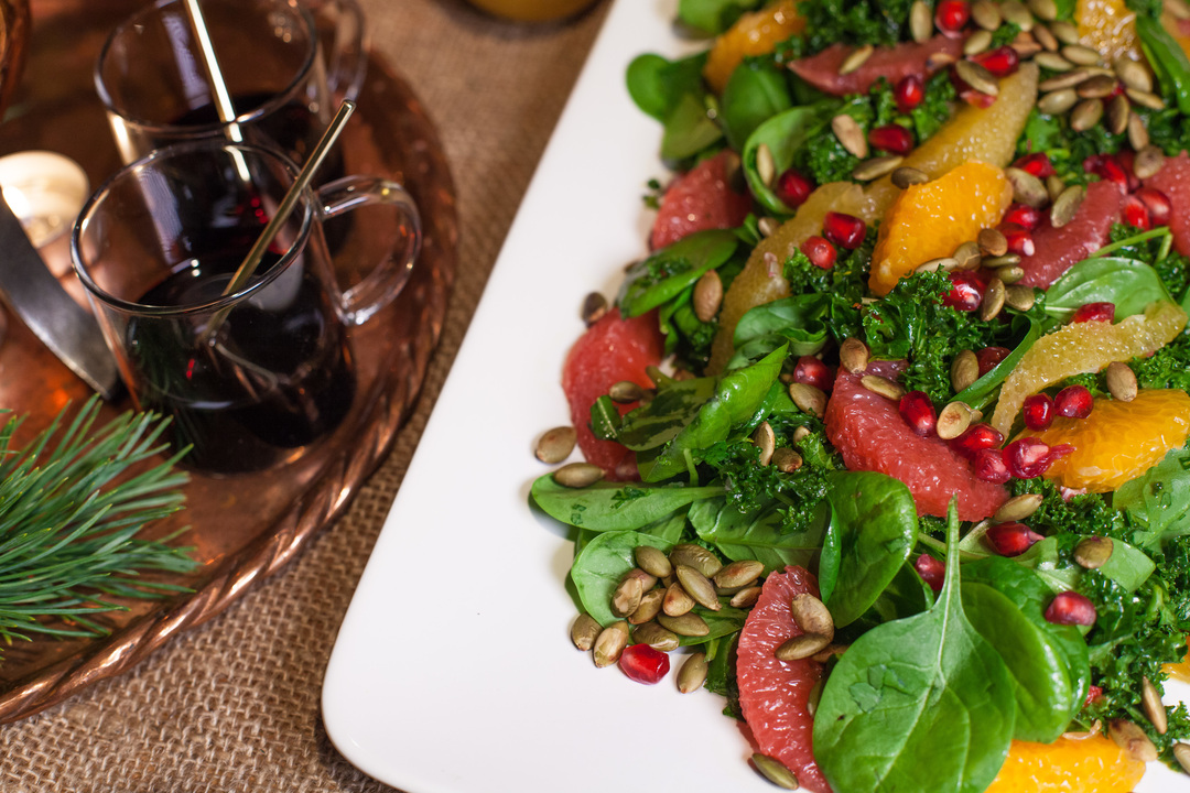 Sagolik julsallad med citrus