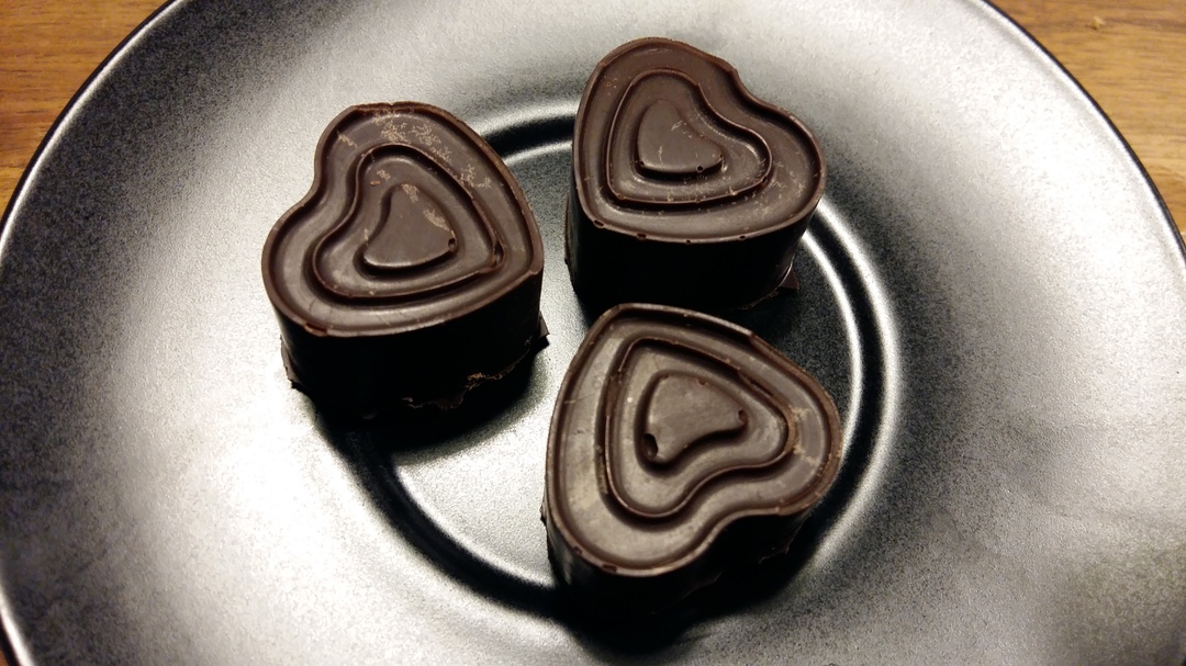 enkla chokladpraliner med tryffel
