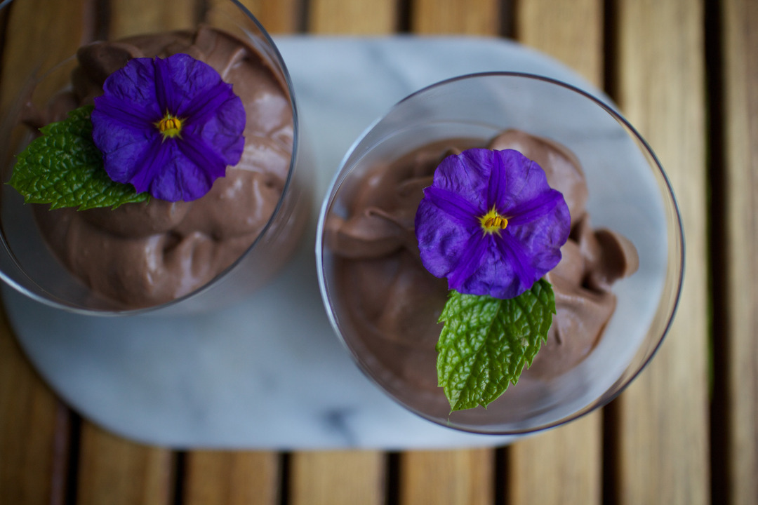 Vegansk chokladmousse med endast 3 ingredienser