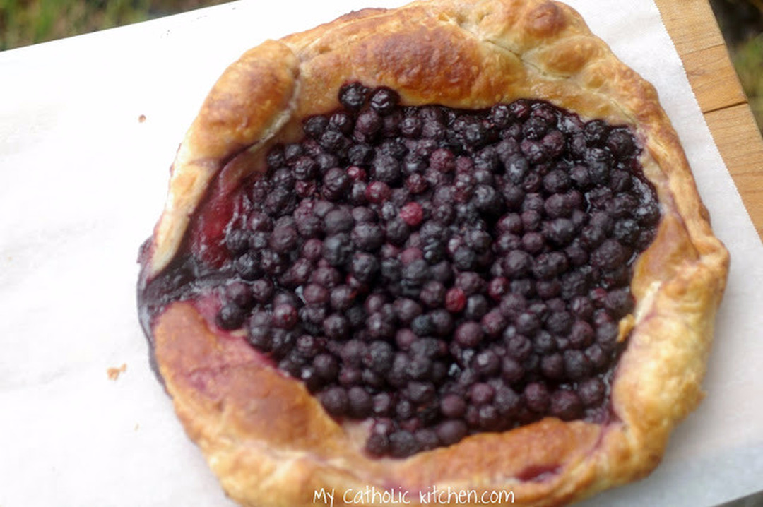 Blåbärs tartelette med smördeg