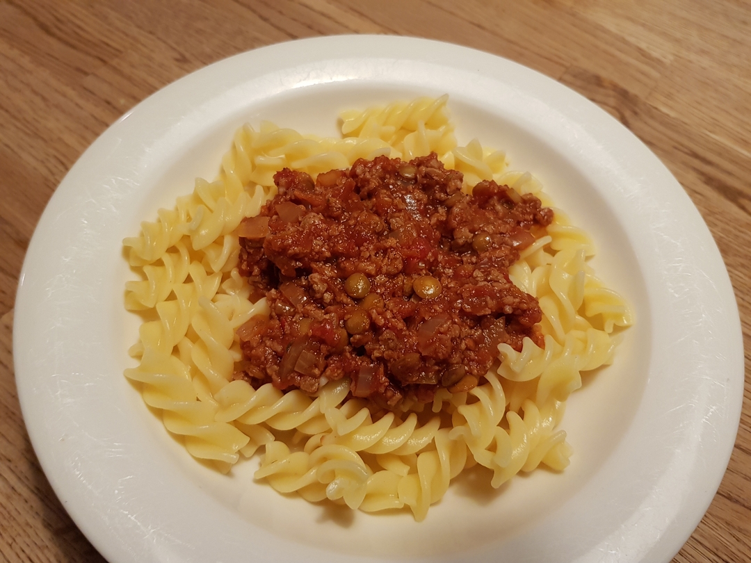 Färssås med Pasta