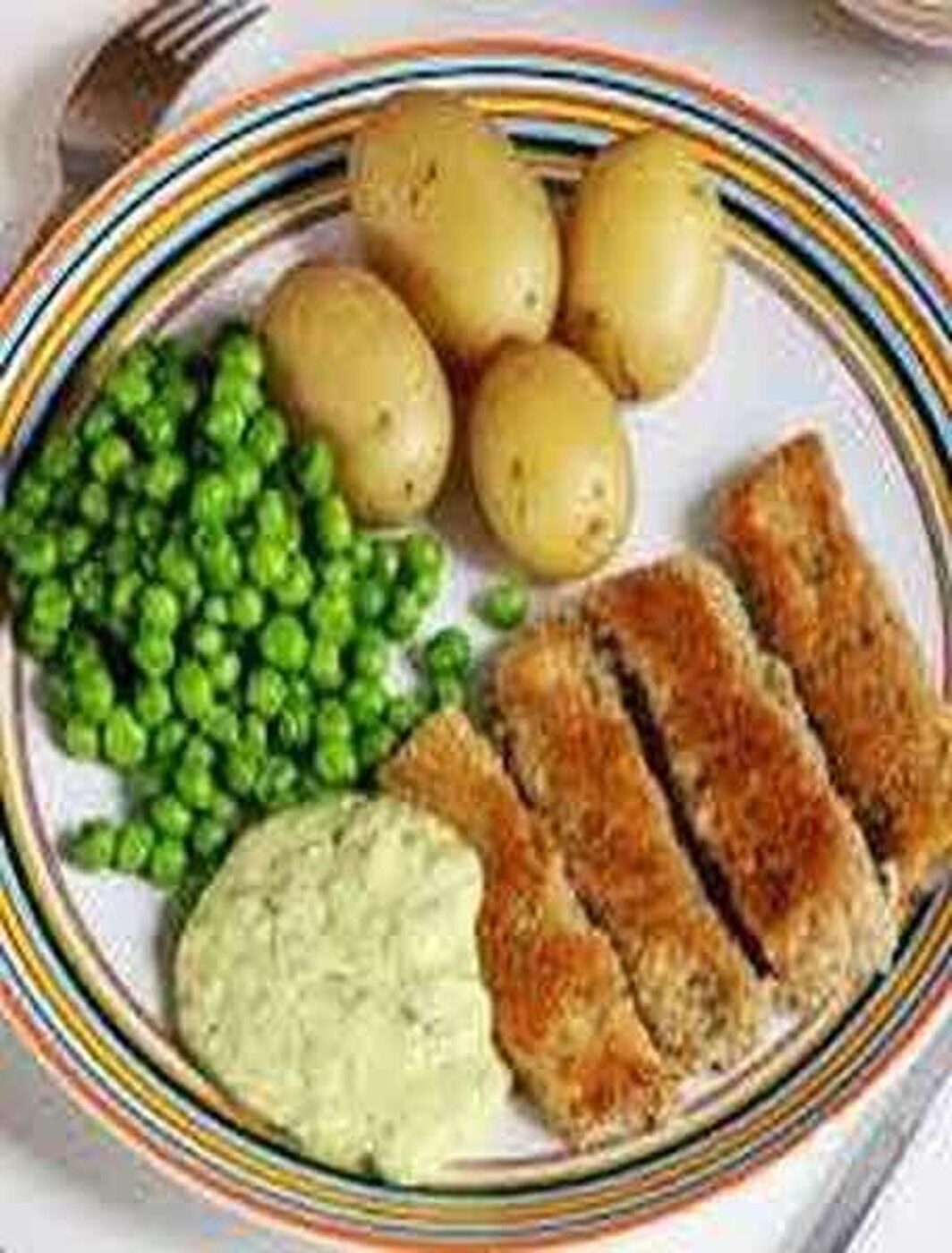 Veganska fiskpinnar med remoulad sås