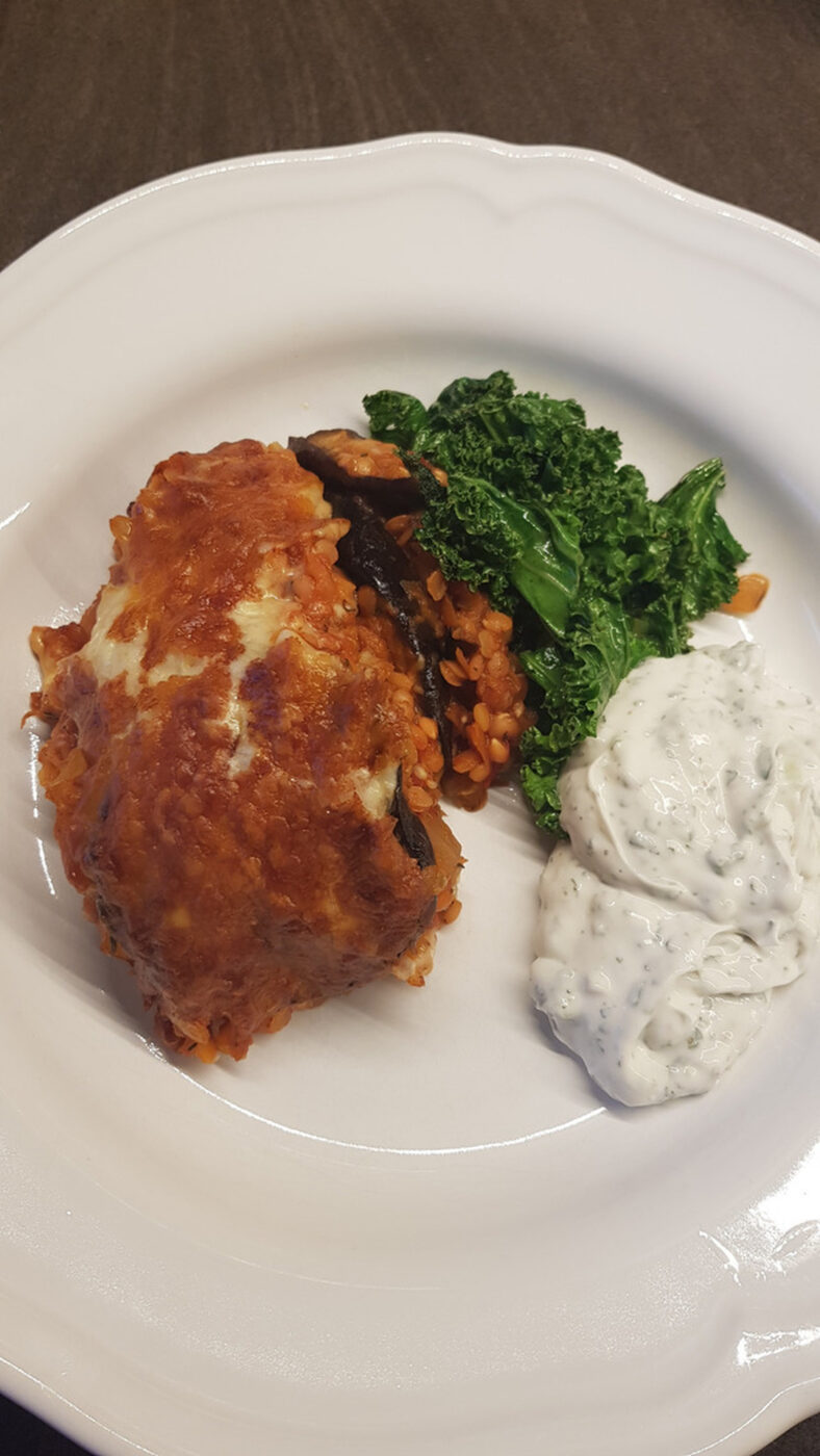 Auberginegratäng