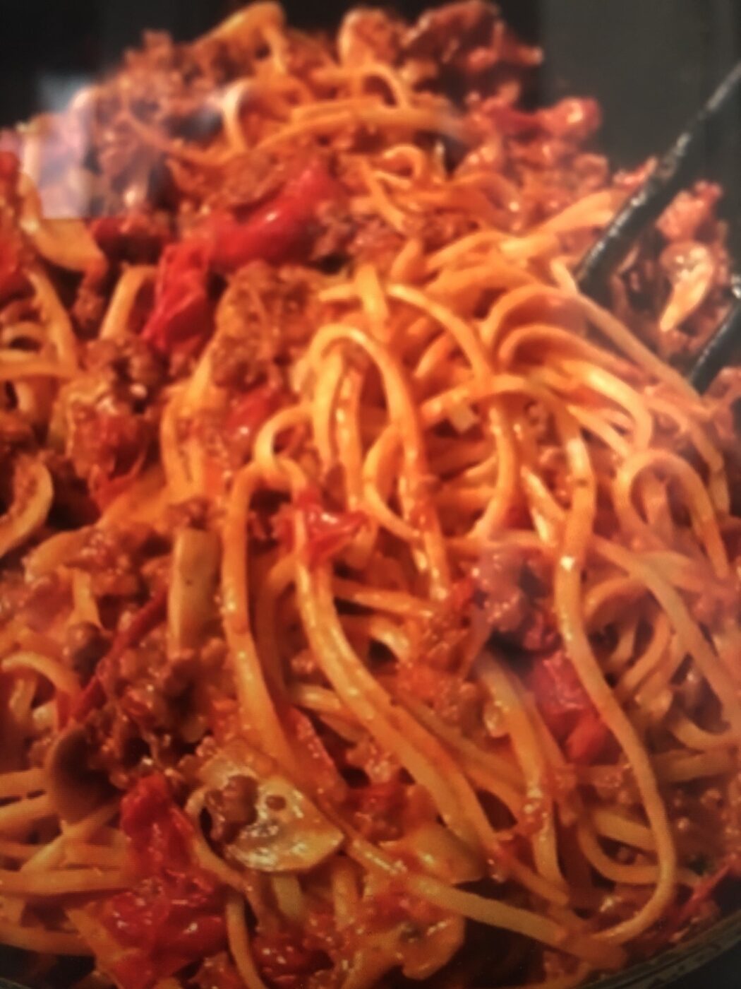 Pasta med köttfärssås