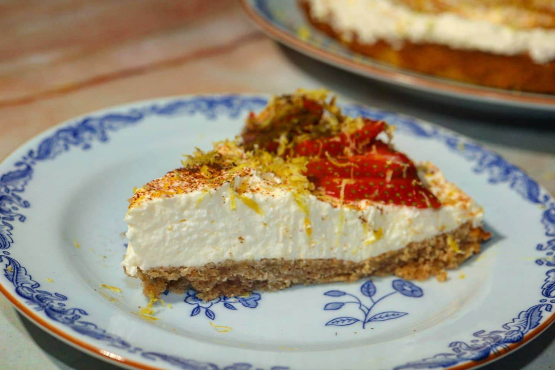 Kanel och citron cheesecake lchf /Lagat och Klart