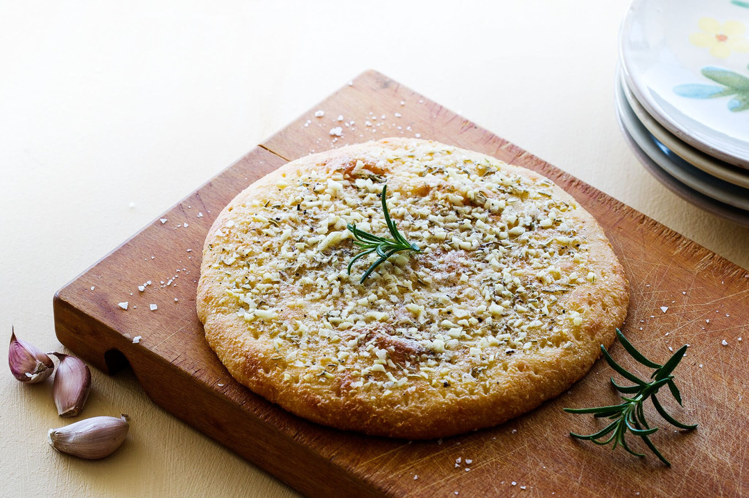 Vitlöksfocaccia