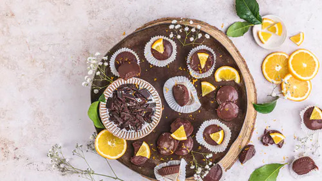 Sockerfri apelsinfudge